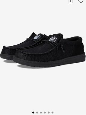 Hey Dude Wendy Funk Mono Slip-On Casual Shoes in Black | Size l4